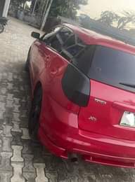 A picture of Clean 2 Years Used But Not Registered Red Toyota Matrix