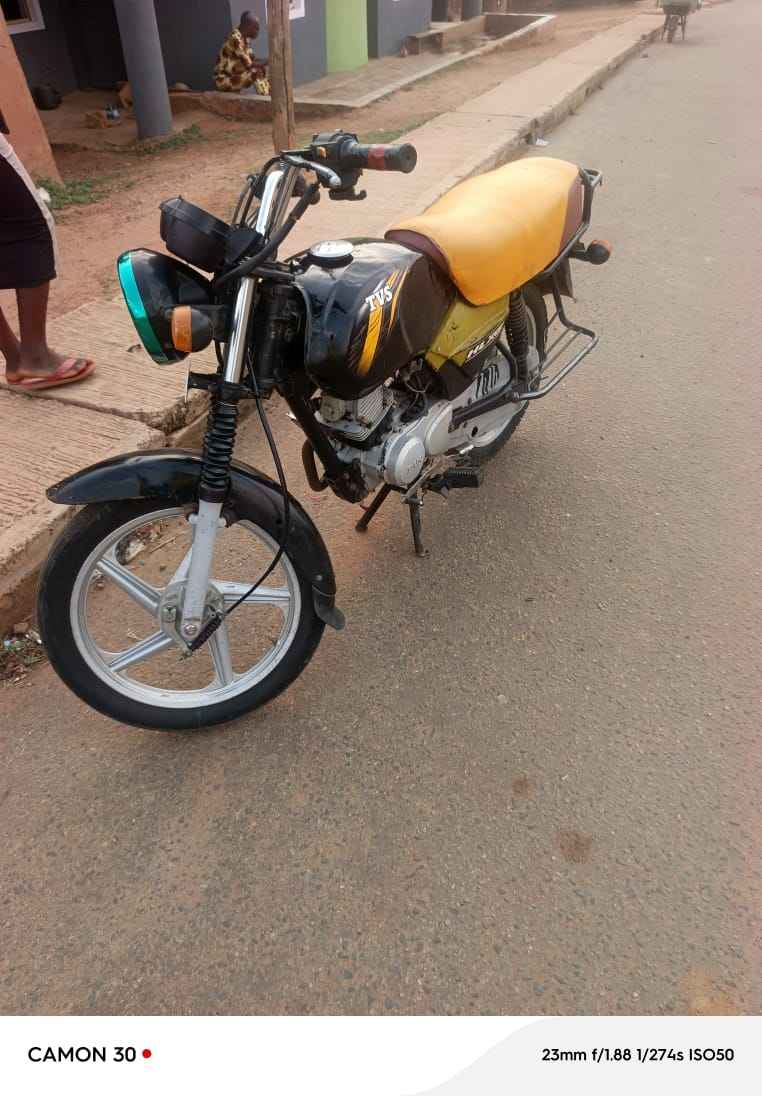 A picture of Tvs bike