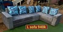 A picture of L sofa on quick sale at Discounts today only