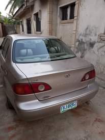 A picture of Toyota Corrola 2001
