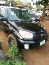 A picture of RAV4 for sale engine and gear is ok Ac needs