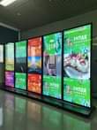 A picture of LCD digital signage