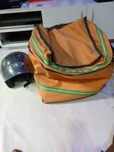 A picture of Dispatch leather box safety helmet for sale Dm for price