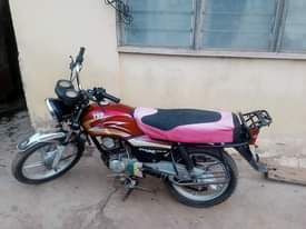 A picture of TVS machine