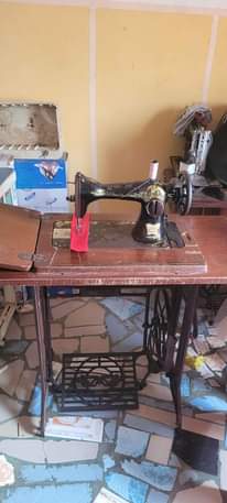 A picture of Original old Butterfly manual straight sewing machine for urgent sales
