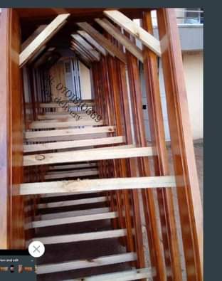 A picture of Free installation Am selling hardwood doors call 0701610669 for more