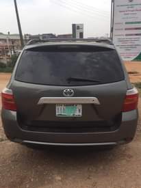 A picture of Highlander for sale perfect perfect engine and gear selection 09159782294