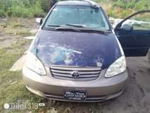 A picture of 05 corolla First body pan No brain box Engine gear