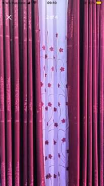 A picture of Quality curtains call or WhatsApp on 0774946257
