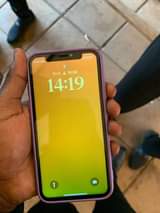 A picture of Iphone X