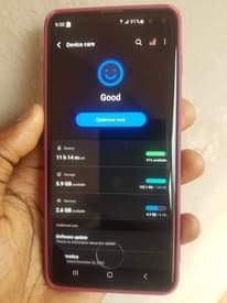 A picture of Samsung Galaxy S10 plus