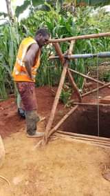 A picture of Underground water