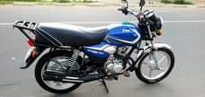 A picture of Tvs start HLX 125