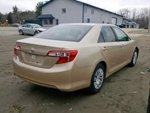 A picture of CUSTOM AUCTIONING TOYOTA CAMRY 2012 model Nigeria Customs Service NCS