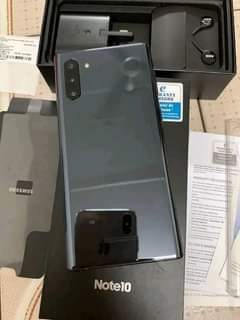 A picture of Samsung Galaxy Note 10