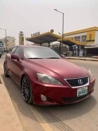 A picture of 2008 model Lexus Is350 Available for sale 7 Million naira