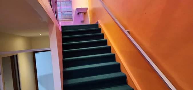 A picture of wall to wall woolen carpet