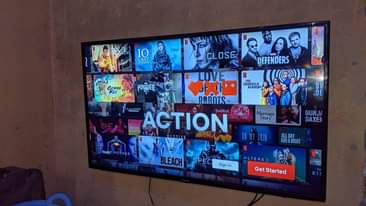 A picture of Samsung inch 55 smart tv 0692941103