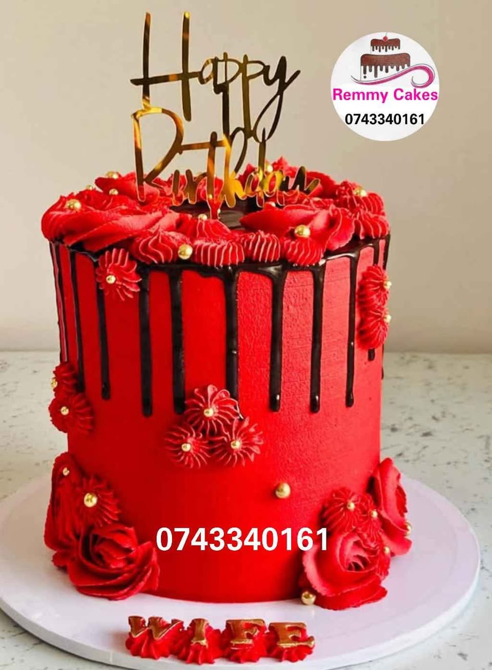 A picture of  freshbirthdaycake cakeskampala cakeshop cakes cakeke softcakes classic cake sweetcake