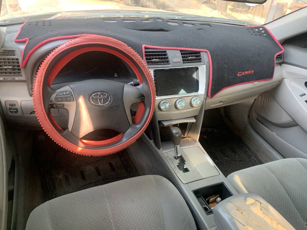A picture of Introducing the sleek and powerful 2007 Black Toyota Camry Muscle