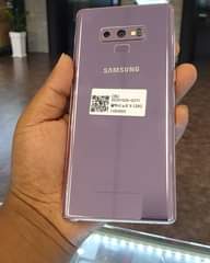 A picture of Note 9 for sale cheap Price Double line clean no