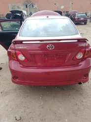 A picture of D Clean Nigerian use Toyota Corolla 2009 Model With Engine
