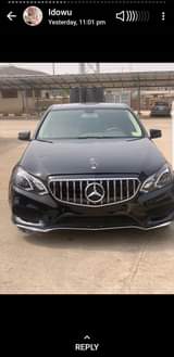 A picture of Tokunbo Mercedes Benz E350 2010 upgraded 2014 model super sound