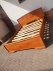 A picture of Kitanda 5 6 chuma 160 cha mbao 5 6 125