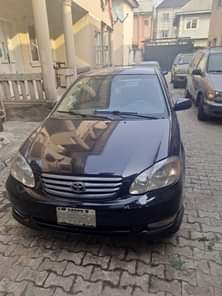 A picture of BELGIUM GRADE 2004 MODEL TOYOTA COROLLA Untouched engine Sharpest gearbox