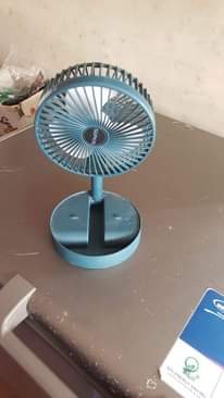 A picture of RECHARGEABLE FAN ONE MONTH USE