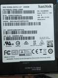 A picture of SSD 256gb
