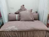 A picture of 9 piece pure cotton duvets