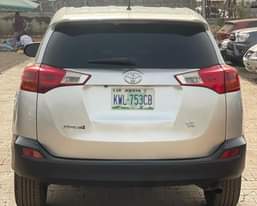 A picture of TOYOTA RAV4 FullOption Model 2016 Price 14 9M Location Abuja