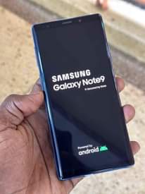 A picture of Samsung Galaxy Note 9