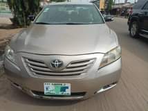 A picture of 2 years used Tokunbo standard 2009 Toyota Camry 85 first