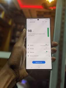 A picture of Samsung galaxy note 10 plus