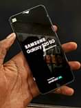 A picture of Samsung Galaxy S20 5G at 680k. 128gb storage and 12gb