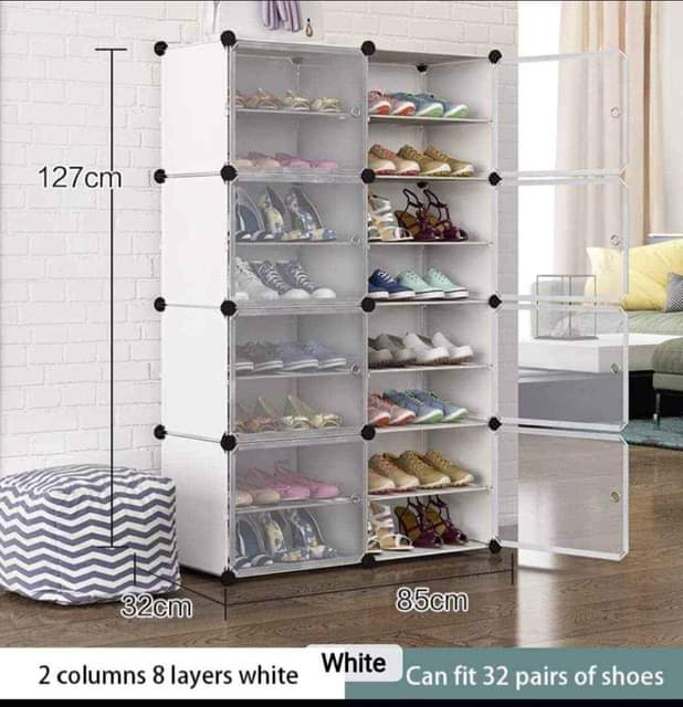 A picture of Plastic shoe rack