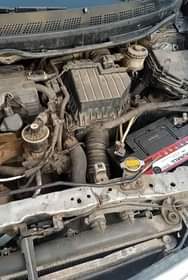 A picture of JUST IN Clean Nigerian Used Silver Honda Civic 2007 Fabric