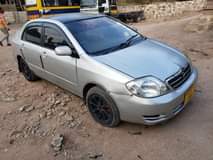A picture of Corolla police milion 3.3 Ipo mwanza Automatic Engine safi 0784857610