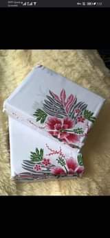 A picture of Bedsheets and Fibre pillows