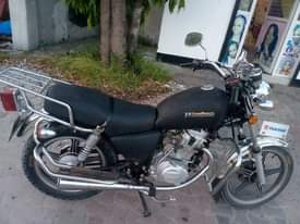 A picture of Haojue mninga cc 125