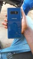 A picture of Samsung note 8