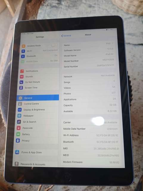 A picture of I pad air