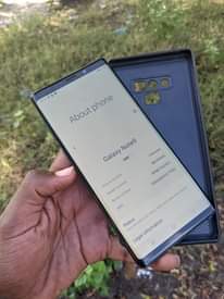 A picture of Samsung NOTE 9