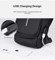 A picture of Anti Theft Water Proof Bag with USB Port