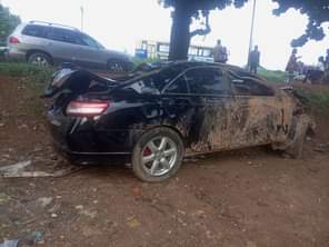 A picture of Toyota Camry muscle butcher car Engine and gear location alakia