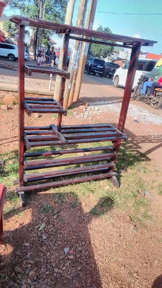 A picture of It s a used Closset Shoe Rack in good condition