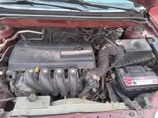 A picture of Toyota Corolla S 04 painted on First body untouched engine