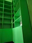 A picture of Pharmacy shelves